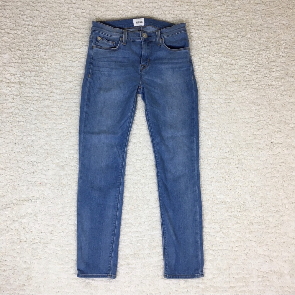 Hudson Midrise Colette Skinny Crop Jeans